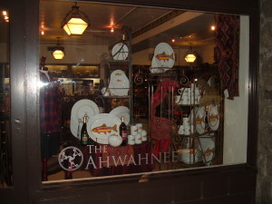 Ahwahnee Window Display