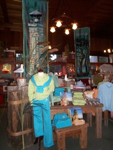 Asilomar by Pebble Beach Hand Painted Banners,Hand Carved Birds, Hand Made Pilings & Tables